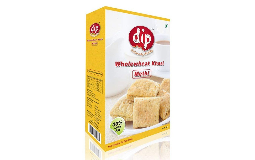 Dip Wholewheat Khari Methi   Box  200 grams